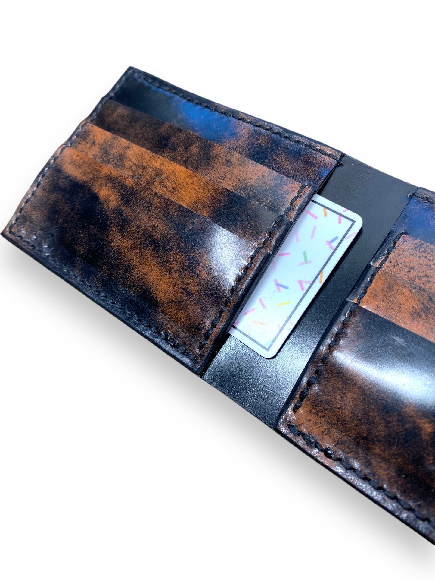 Marbled Shell Cordovan Bifold