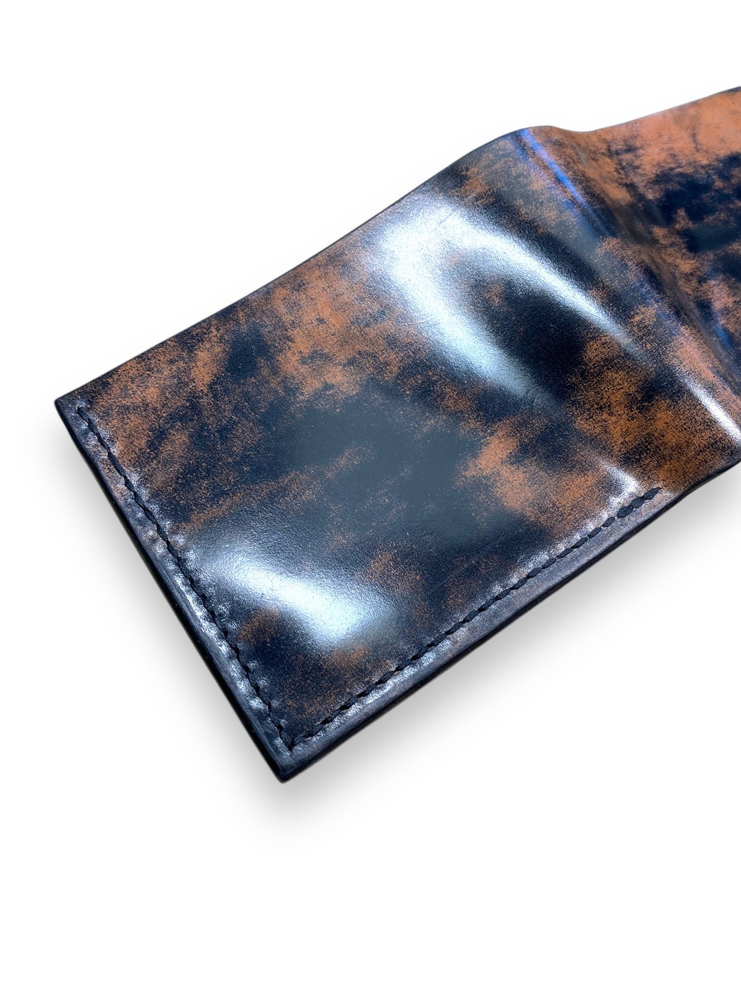 Marbled Shell Cordovan Bifold